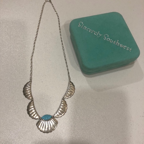 Carolyn Pollack Jewelry - Carolyn Pollack turquoise & sterling necklace